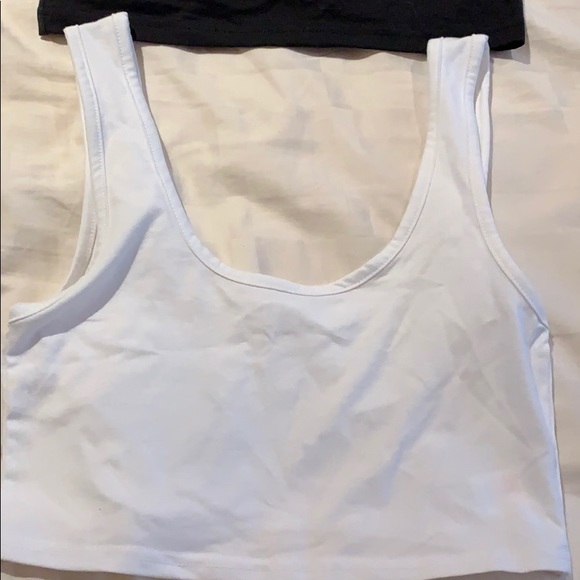 Black & White Crop Tops (2 for $15, 1 for $9) - Picture 3 of 3